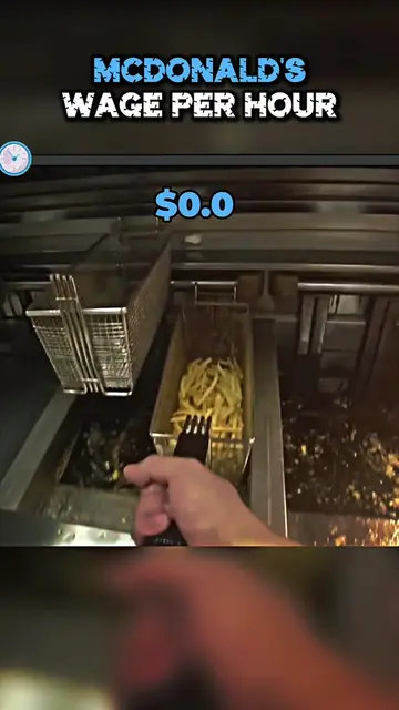 McDonald’s Wage Per Hour! #money #finance #viral #fyp #wage 