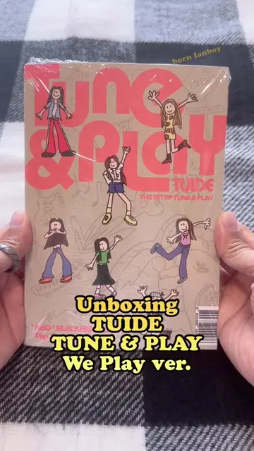 Unboxing TUIDE - TUNE & PLAY We Play ver. #앨범깡 #tuide #hybe #kpop #bornfanboy 