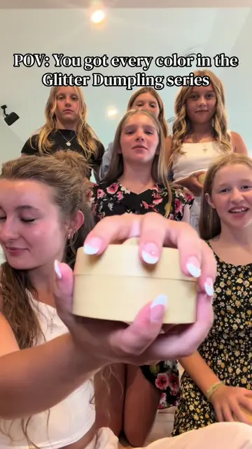 Open the original Glitter dumplings made by RMS with us! Has anyone ever gotten 