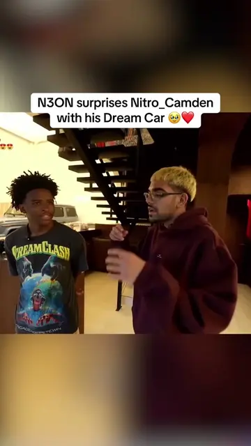 Bro really made it 🥹 #wholesome #nitrocamden #n3on #lamborghini #cars 