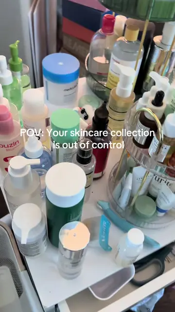The reality of being a skincare creator 🫣🫣 Here’s a sneak peak of what I’ve be