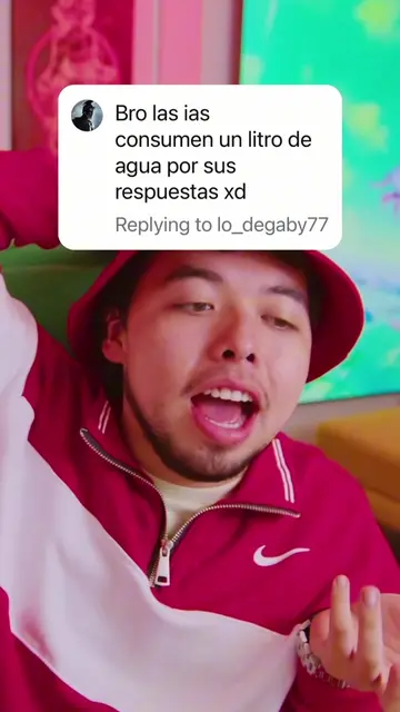 “La IAs consumen mucha agua” 💧🤖💨#runableai#reydelaia#pampis 