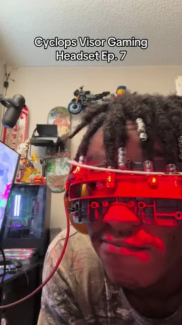 Cyclops Visor Gaming Headset Ep. 7 #marvel #marvelrivals #rivalscreate #fyp #xme