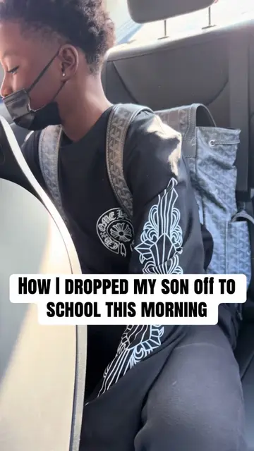 POV: how I dropped my son off to school this morning #fyp #viral #fishgoo