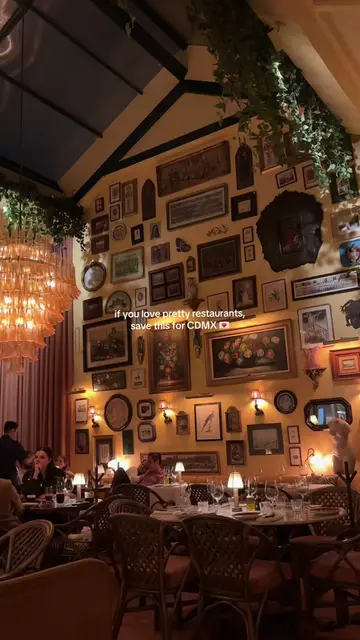 one of the prettiest restaurants in CDMX ❤️ add this place to your Mexico City i