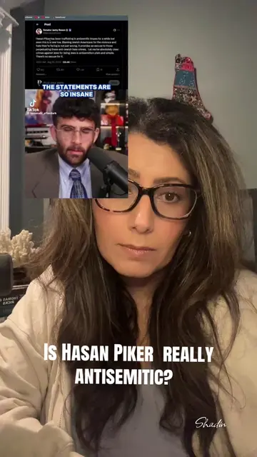 The Hasan Piker conversation is being clipped without the larger point. Jewish p