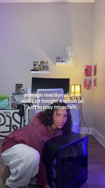 and no i don’t regret it one bit 😚  #pcsetups #cozygaming #Minecraft #newpc #ug