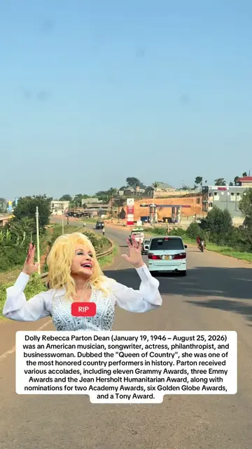 Dolly Rebecca Parton Dean (January 19, 1946 – August 25, 2026) was an American m