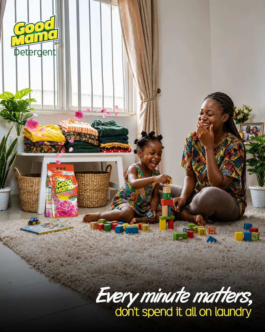 Spend less time washing and more time making memories with the people who matter