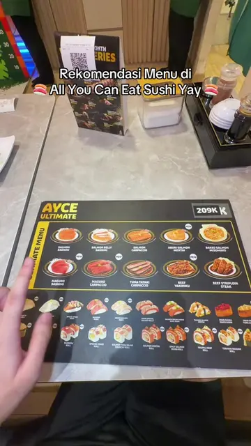 this is your sign buat ALL YOU CAN EAT SUSHIIII 🍣🤯 Share ke temen/pacar/keluar