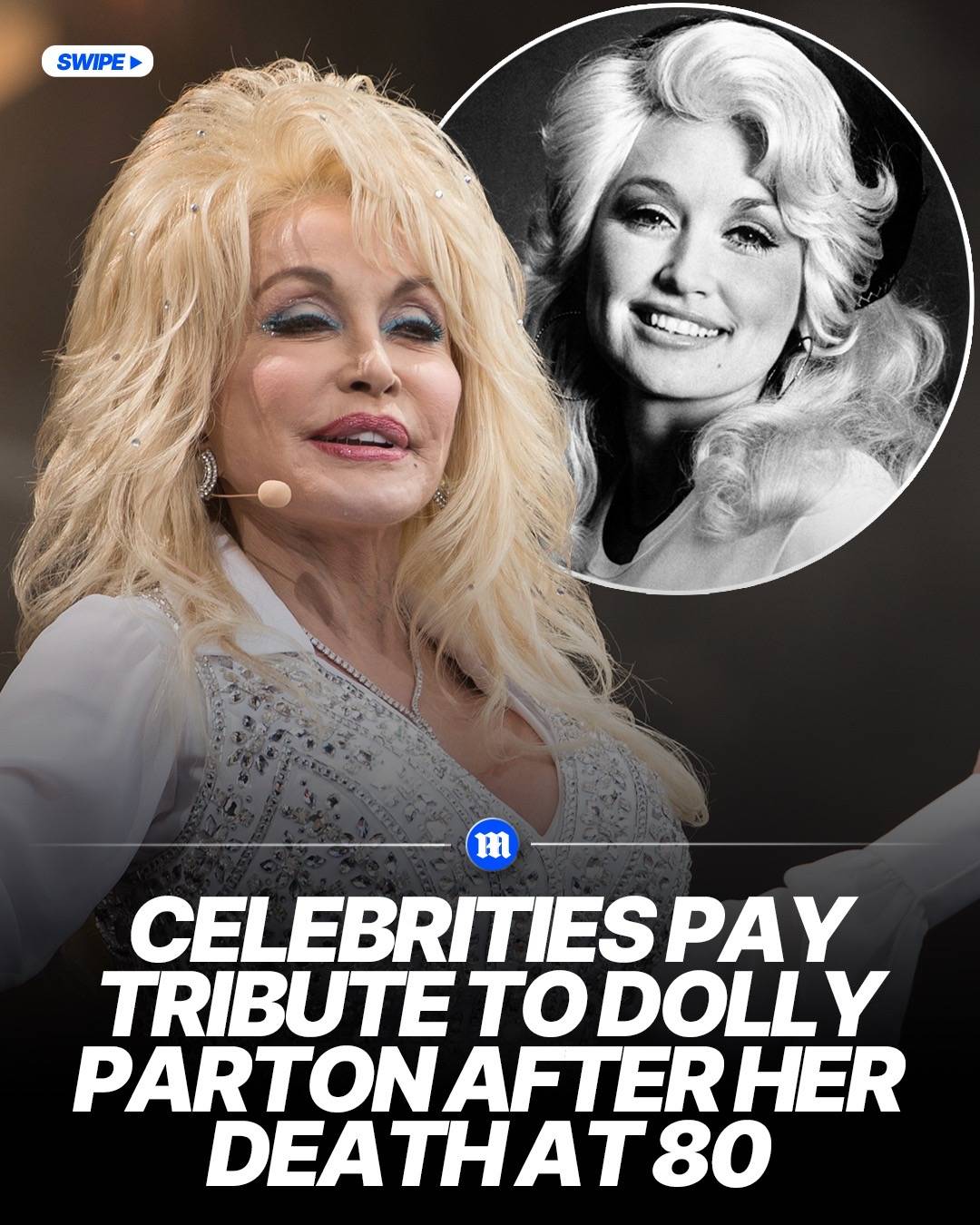 Tributes are pouring in for Dolly Parton, with stars including Taylor Swift, Sab