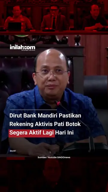 Direktur Utama PT Bank Mandiri (Persero) Tbk, Riduan memastikan pihaknya segera 