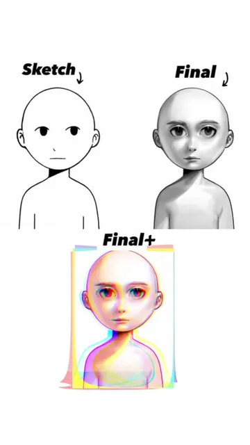 งานไม่เดิน มัวแต่ตัดคลิปเล่น XD #fyp #art #arttok #วาดรูป #sketchvsfinal #illust