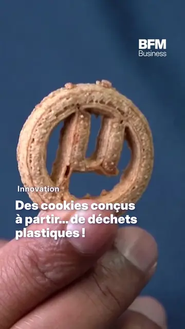 Des cookies à base… de déchets plastiques 🍪♻️ Une équipe de chercheurs américai