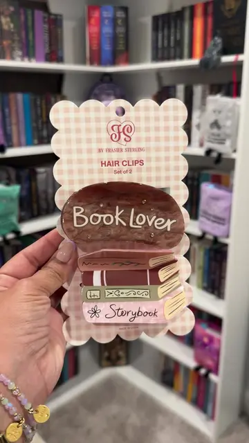 More bookish Target finds! Obsessed with these bookish hair clips!!! 😍 You can 