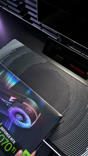 Aorus 5070ti unboxing  #pcsetup #GamingSetup #gamer #pcgaming #PCBuild  @AORUS @