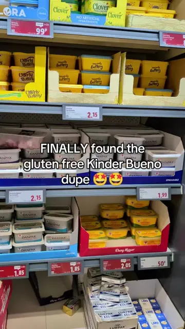 Kinder Bueno dupe!!!  These are soooo good! There's no wafer so they're gluten f