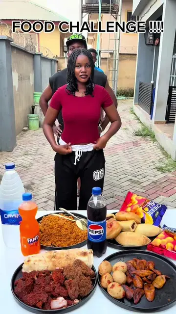 This Eating challenge was so fun 😂😭!!!! @lumin_classics 🎥📸 @Mikolo✅  @️  #ga