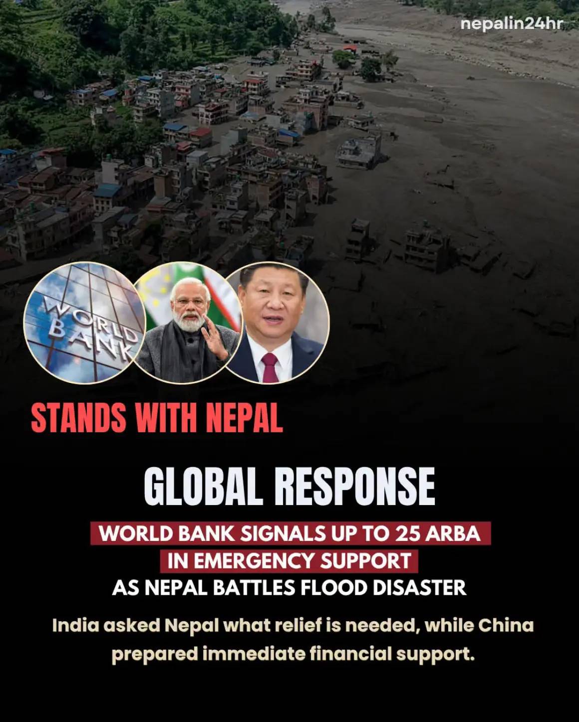 The World Bank has informed Nepal that up to NPR 25 billion could potentially be