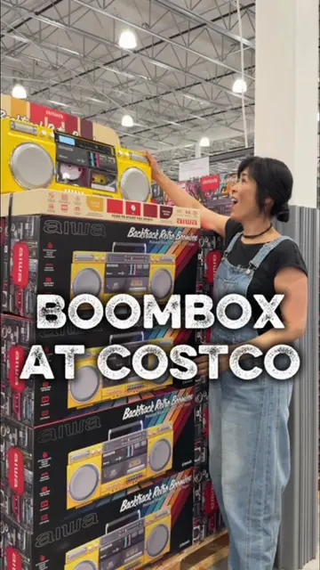 📻Boombox at Costco!! #costco #boombox #aiwa 