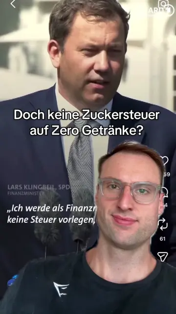 Das ging schnell! #zucker #steuer #zuckersteuer #steuern #zero 