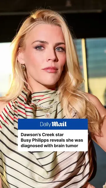 Busy Philipps has revealed she discovered she had a rare brain tumour just one d