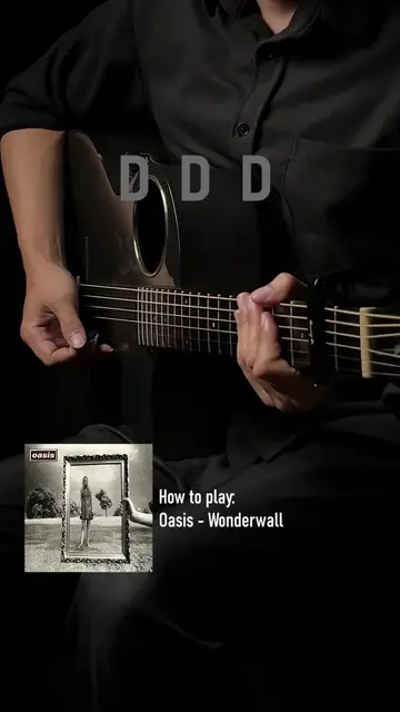 How To Play “Wonderwall - Oasis” On Guitar #guitartutorial 