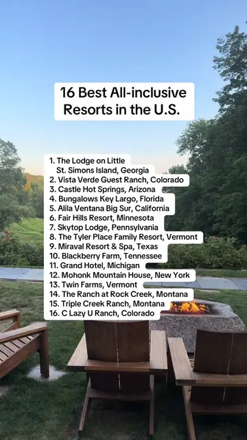 Here's the thing: you can find all the perks of an all-inclusive right here in t