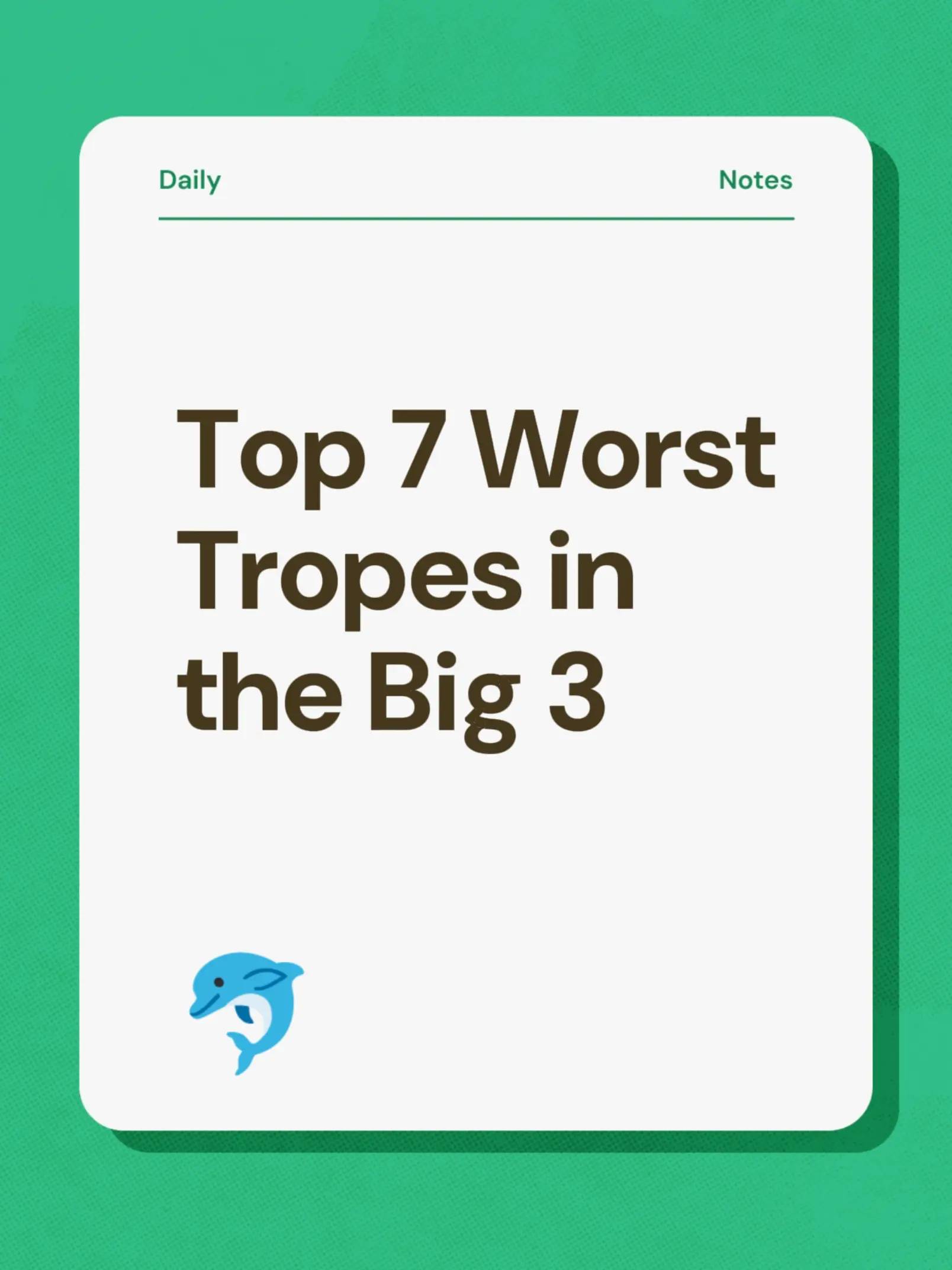 Top 7 Worst Tropes in the Big 3 #anime #naruto #onepiece #bleach #narutoshippude