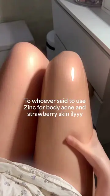 My fav little hack for smoother looking skin ✨ Zinc has been such a game changer