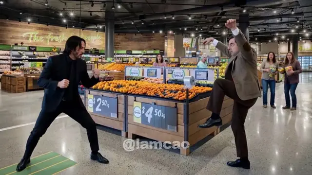 John Wick wasn’t ready for Mr. Miyagi’s secret weapon 🥋💪 watch until the end! 