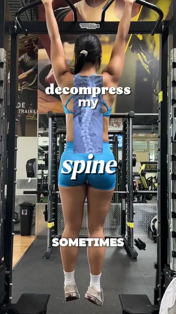 Deadhangs feel SO good for my curvy spine but sometimes I can’t sustain hanging 