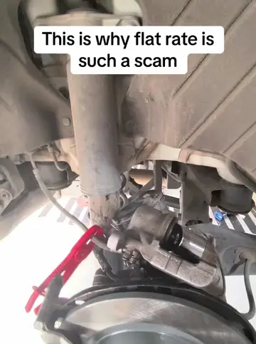 And this is why I’ll never go flat rate bro #mechanic #car #mechaniclife 