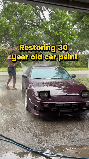 Restoring 30-year-old paint and bringing the shine back to life ✨🚗 📍 Madison, 