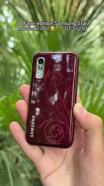 La Fleur edition Samsung Star (GT-S5230) 🤩 a real beauty ❤️‍🔥 #samsung #oldpho