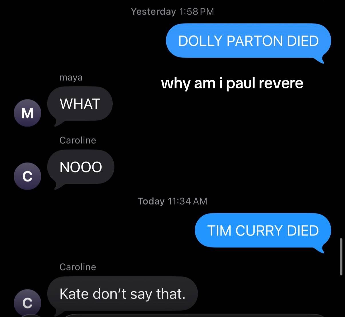 my pennywise :( #fyp #timcurry #dollyparton #boston #college 