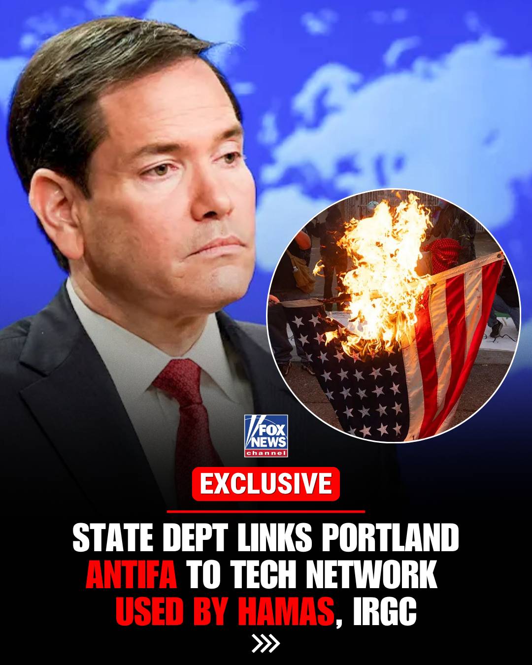 EXCLUSIVE: The State Dept. reveals Portland Antifa connection to Hamas, Iran’s I