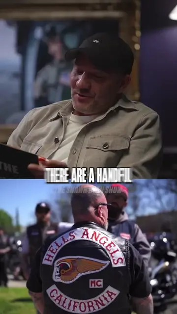 The Hells Angels Patch With a Killer Reputation 😨 #shawnryanshow #hellsangels #