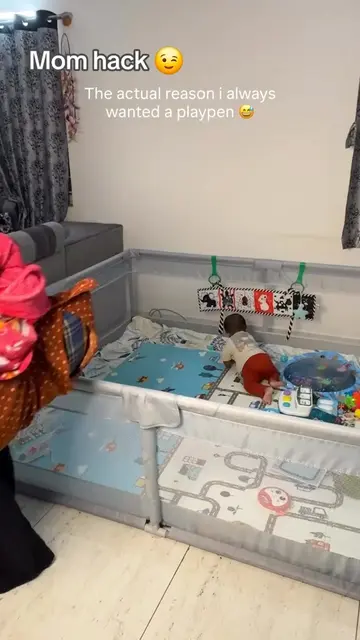 #BabyPlaypen #7MonthBaby #playpenreview #BabyEssentials  BabyReels MomReels Pare