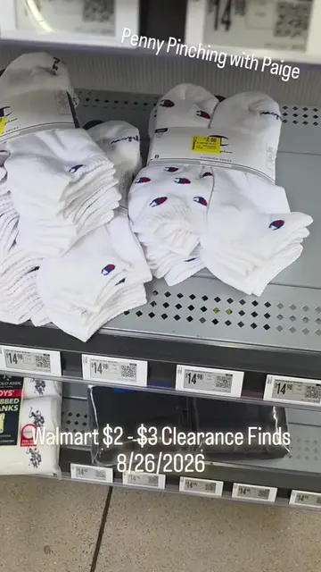 I am finding 10 pack socks and 6 pack boxers for $2!!! Walmart is on fire 🔥  🔗