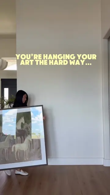 I have been using these hooks for 4+ years!!! The easiest way to hang art!!!  #D