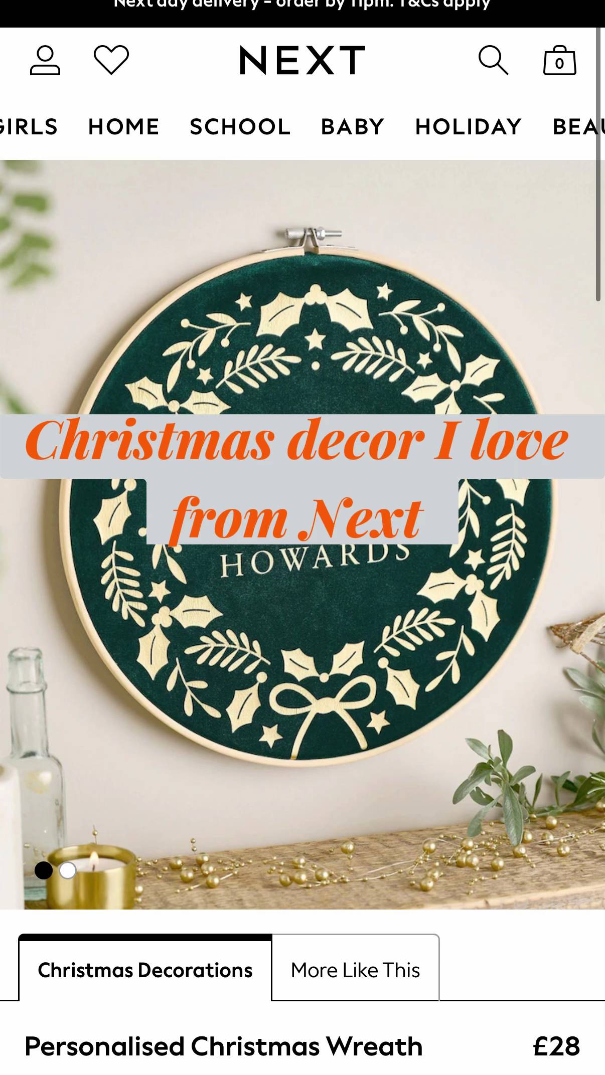 I am not officially buying christmas decs yet- but the wishlist is grown!! I am 