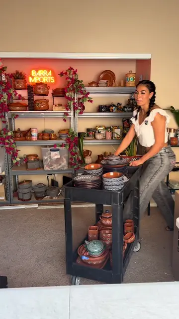 Packing TWO handmade Mexican dinnerware sets. Both were handcrafted by talented 