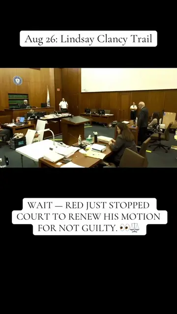 The judge was basically wrapping things up… and Red went: WAIT. We’re not done y