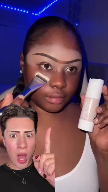 VIRAL WHITE PRIMER HACK??!😱🤔😭 #makeup #beauty #viralmakeup #makeuphacks #prim