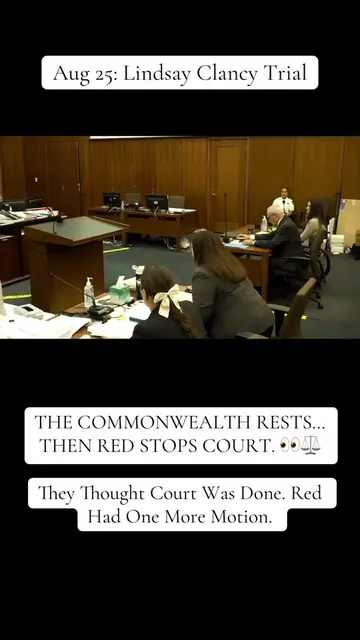 The Commonwealth has officially RESTED. Judge Sullivan tells the jury: Go home. 