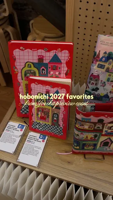 Being able to see and feel the Hobonichi planners and covers IRL really does mak