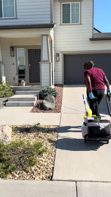 A customized reset for this client’s home!🏡 How refreshing‼️🤩🧼 #CleanTok #fyp