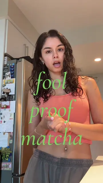 the creamiest, yummyiest, most delicious AND easiest way to make a matcha in my 