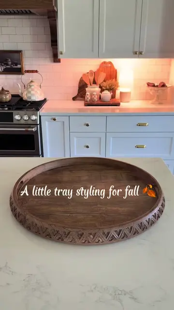 A little cozy kitchen styling 🤎 It’s amazing what a few simple touches can do t
